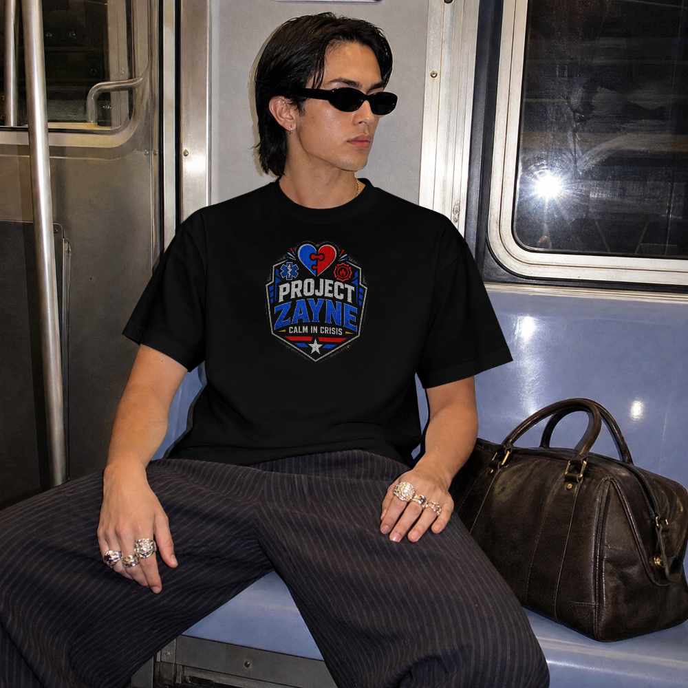 Adult Black Do the Kind Thing Tee — Front
