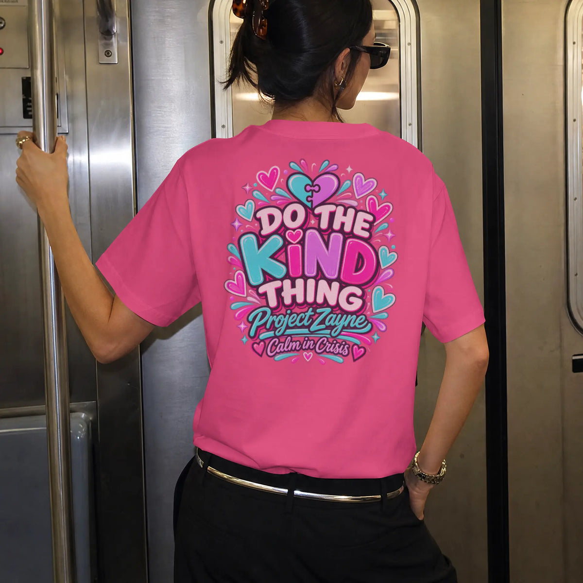 Adult Crunchberry Do the Kind Thing Tee — Back