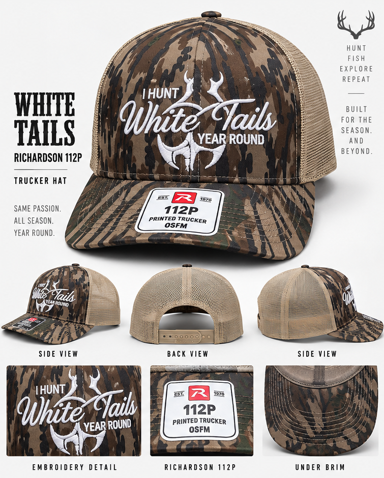 Richardson White Tails Hat